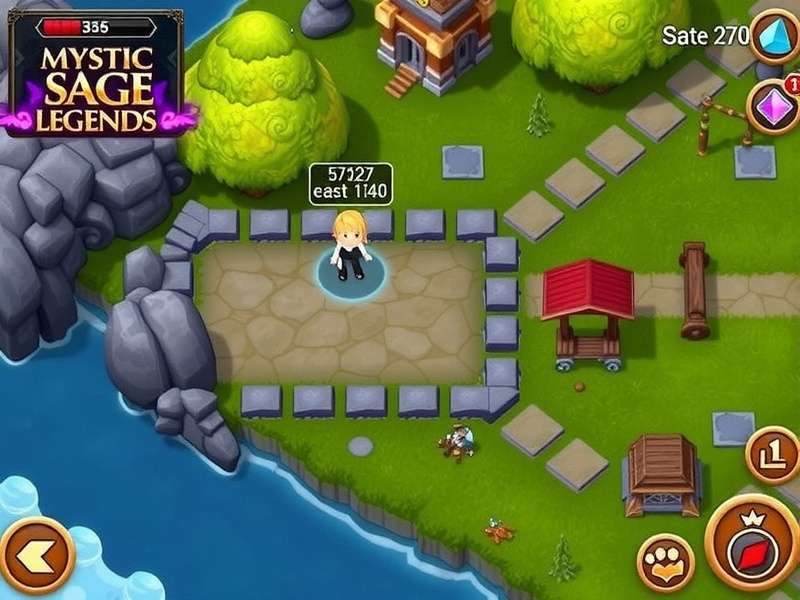 Mystic Sage Legends Gameplay Screenshot